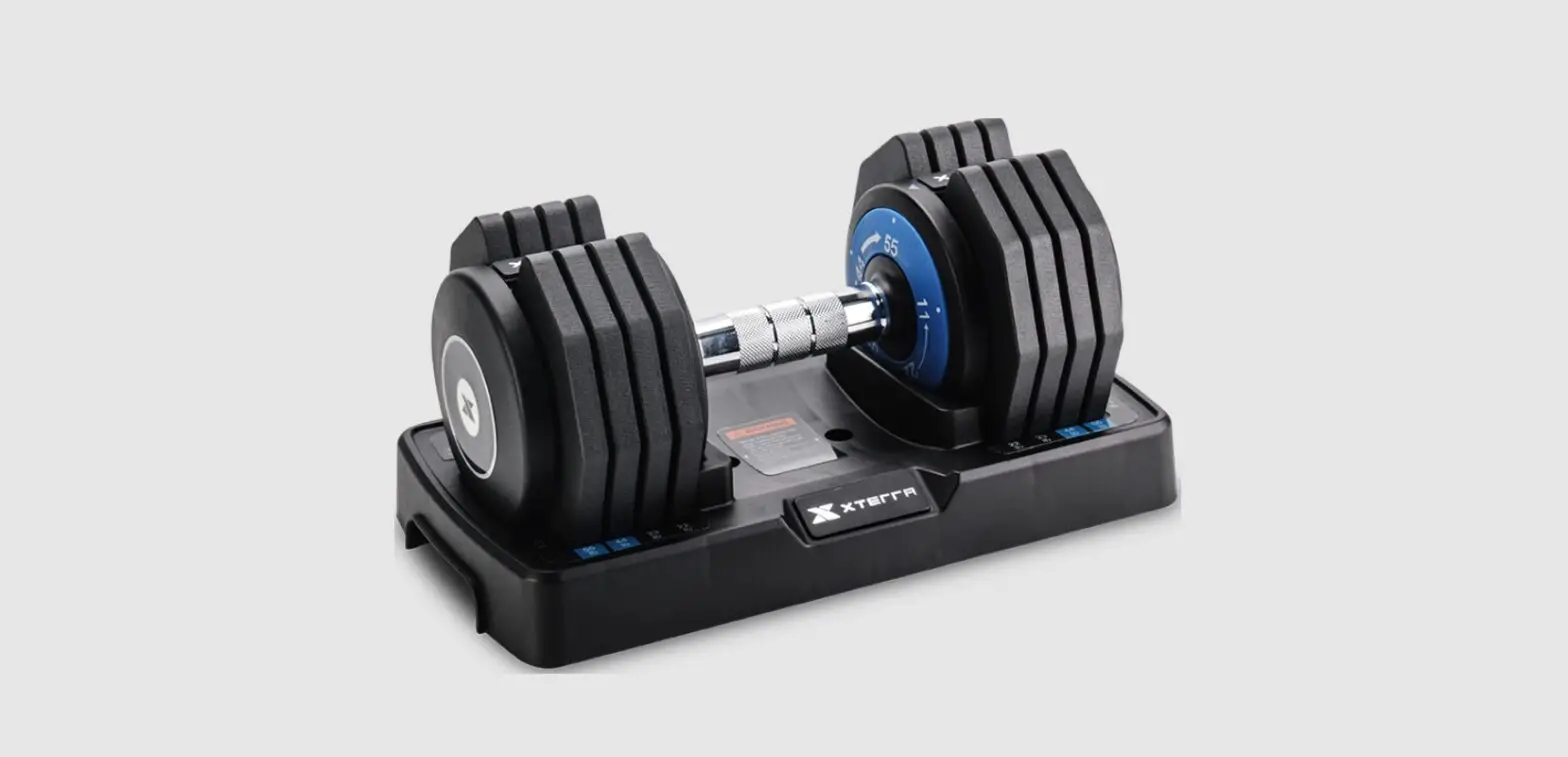 Xterra Fitness Adb55 Adjustable Dumbbell Owner's Manual