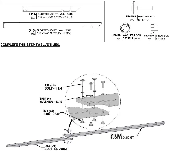 Backyard DISCOVERY 2101579COM Beaumont 20 ft x 12 ft Light Brown All Cedar Wooden Pergola - ASSEMBLY14