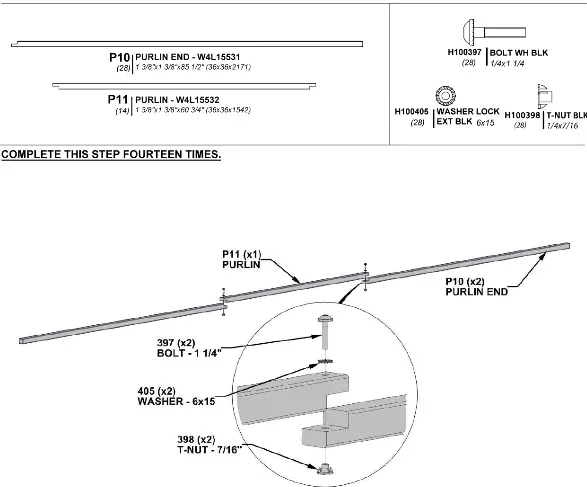 Backyard DISCOVERY 2101579COM Beaumont 20 ft x 12 ft Light Brown All Cedar Wooden Pergola - ASSEMBLY16