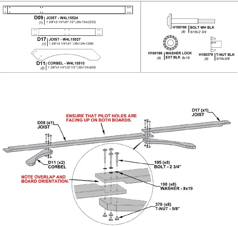 Backyard DISCOVERY 2101579COM Beaumont 20 ft x 12 ft Light Brown All Cedar Wooden Pergola - ASSEMBLY8