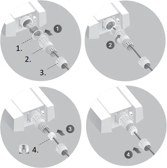 tp-link EAP650 - Connect the Cable