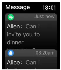 Messages Notifications