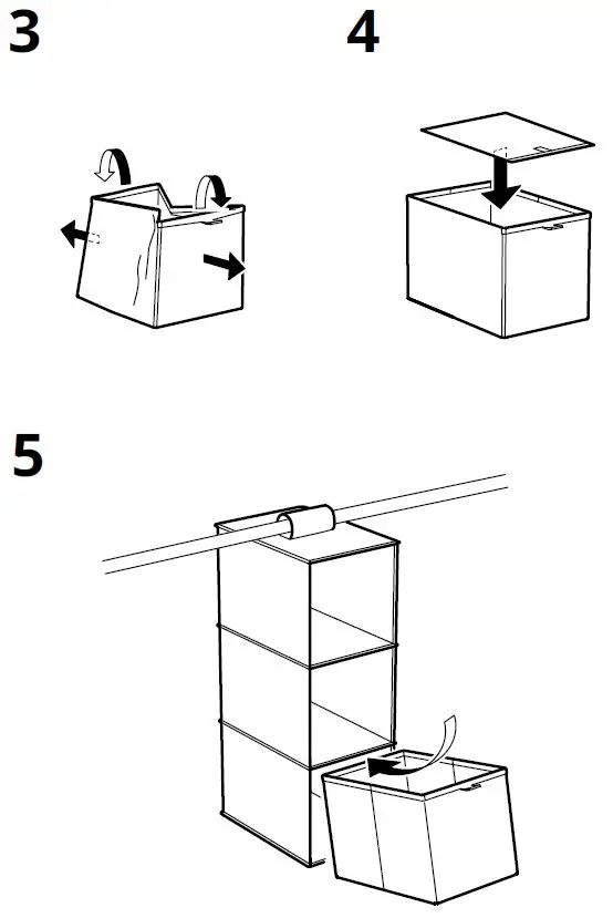 IKEA-705-188-53-PLUGGLAND-Hanging-Storage-w-3-Compartments-FIG-4
