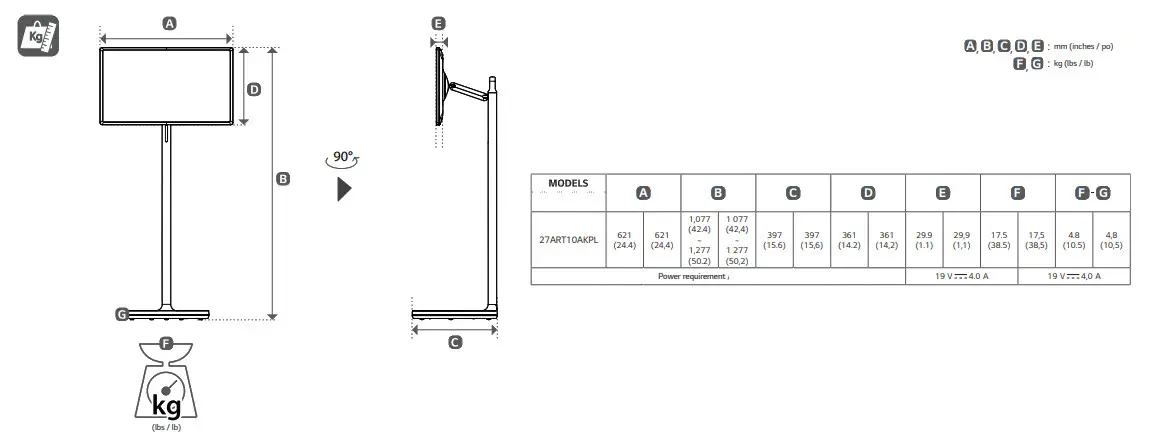 LG StanbyME Rollable Smart Touch Screen TV - fig15