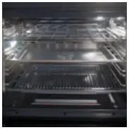 Steel-AQ10SF-5FI-BA-O-Ascot-100cm-Gloss-Black-with-Brass-Trim-Induction-Freestanding-Cooker-fig-5