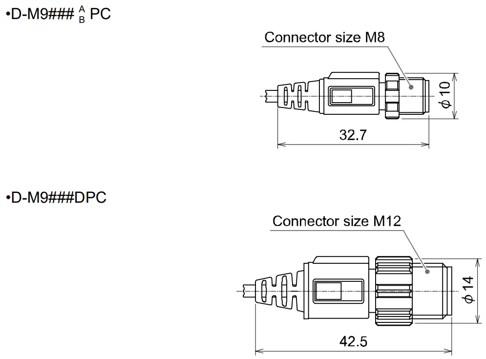 SMC D M9 Solid State Auto Switch - connector