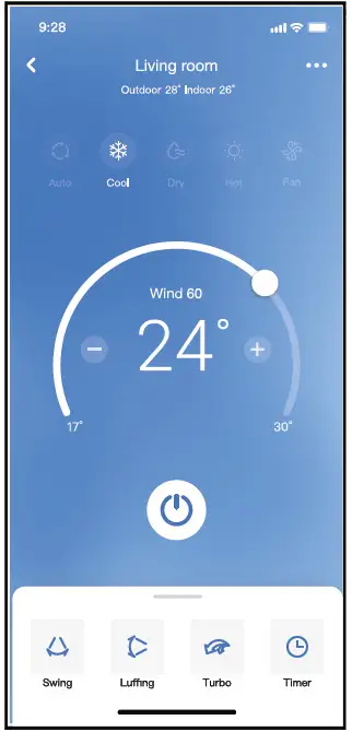 User Can Control Air Condition