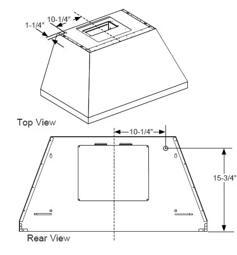 MONOGRAM ZVW1360 36 and 48 Inch Wall Hood Instruction Manual-fig-12