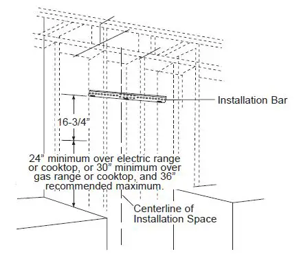 MONOGRAM ZVW1360 36 and 48 Inch Wall Hood Instruction Manual-fig-13