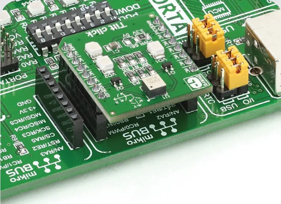 MikroElektronika MIKROE-1834 Tilt Click Compact Add-On Board - Essential features