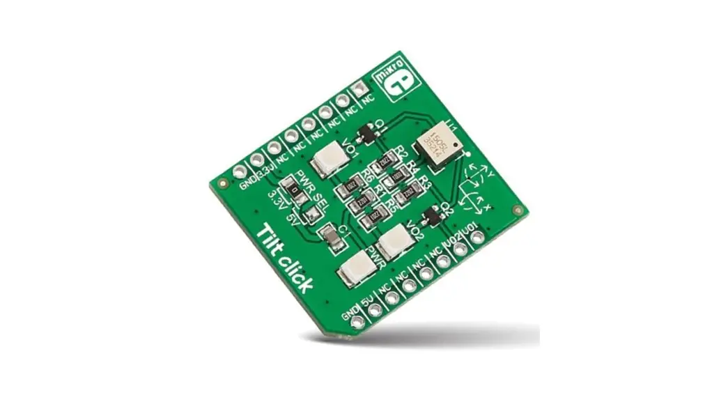 Mikroelektronika Mikroe-1834 Tilt Click Compact Add-on Board User Manual