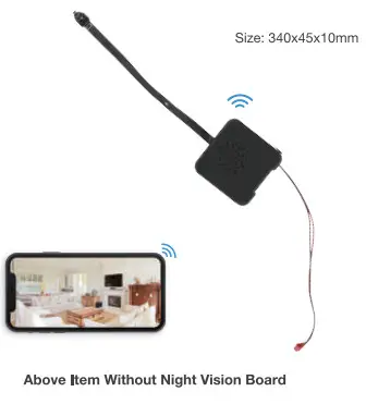 SPY GADGETS M008 HD 1080P Easy DIY Wireless Security WiFi Camera Kit - fig