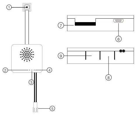 SPY GADGETS M008 HD 1080P Easy DIY Wireless Security WiFi Camera Kit - fig2