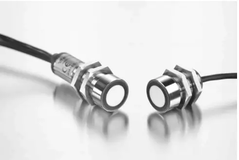 microsonic dbk+5 Empf 3CDD M18 K7K2 Ultrasonic Double Sheet Detection With 2 Switched Outputs