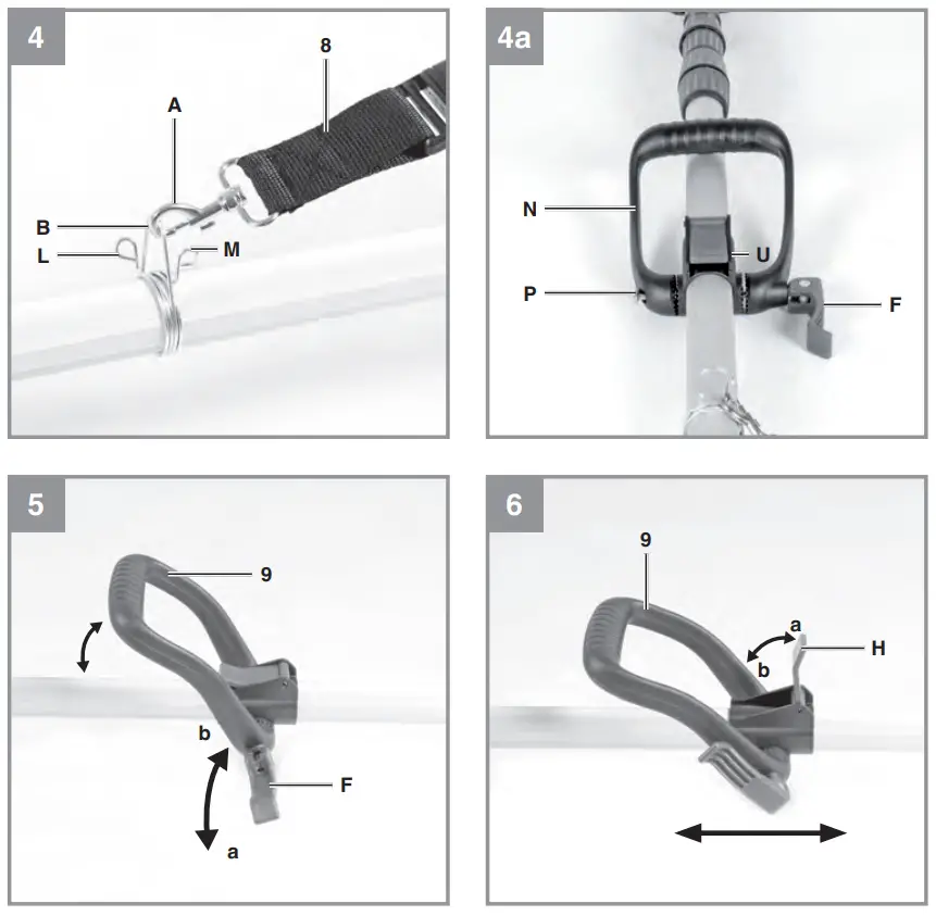Einhell GE-HC 18 Cordless Telescopic Hedge Trimmer - Fig 3