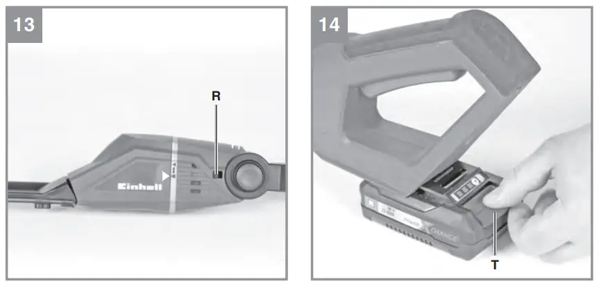 Einhell GE-HC 18 Cordless Telescopic Hedge Trimmer - Fig 6