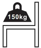 Outsunny 84B484 Cast Aluminum Garden Bench - fig