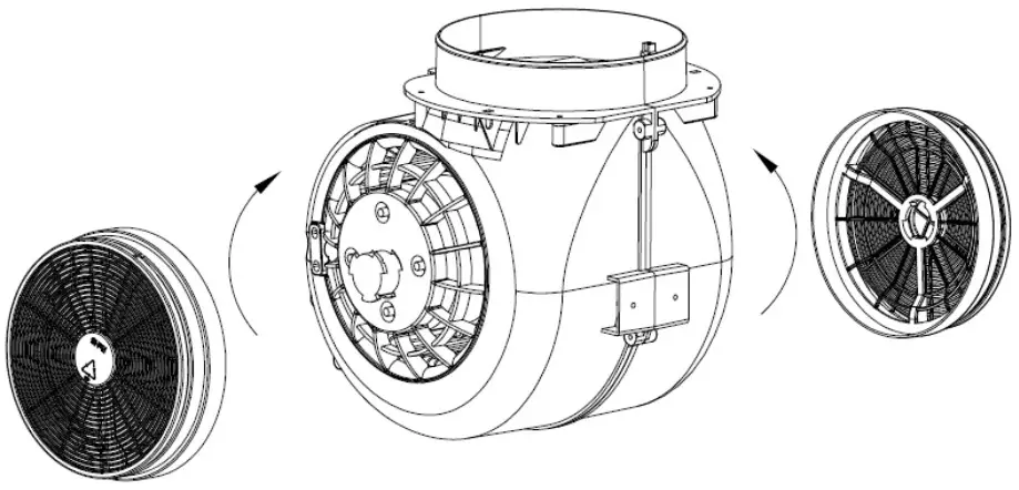 turbionaire LISA 60 85 Kitchen Cooker Hood - fig 8