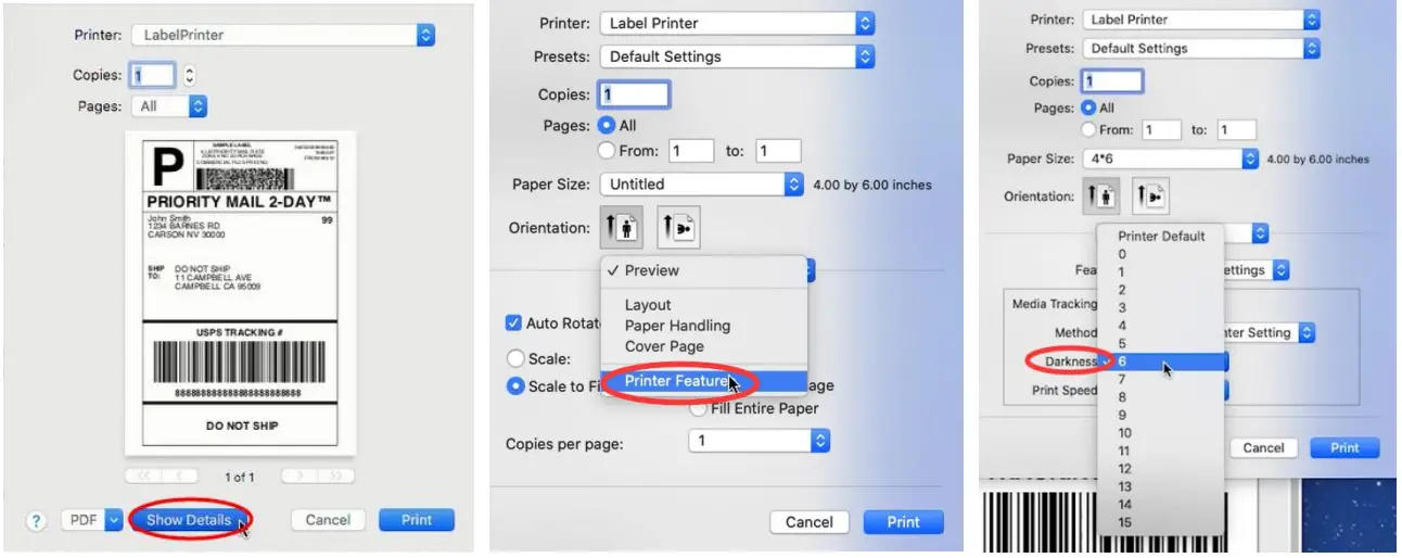 Poor printing quality
