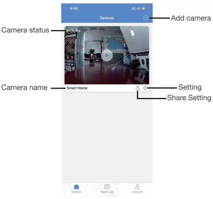 OzSpy IP34 Outdoor Long Standy Wi Fi Camera - App