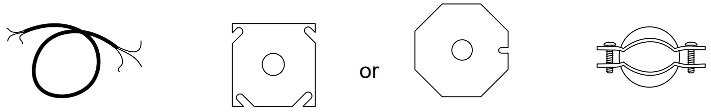 EnviroLite STCONN1 4P 8 FT Industrial LED White Strip Light Fixture with 4 T8 LED Tubes - Hardwired