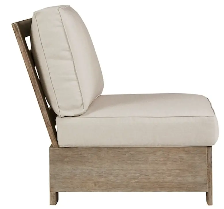 ASHLEY P804-846 Armless Chair with Cushion