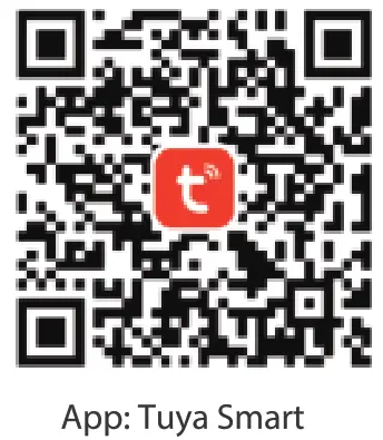 tuya TY017 Wall Lamp Security WiFi Camera - qr code