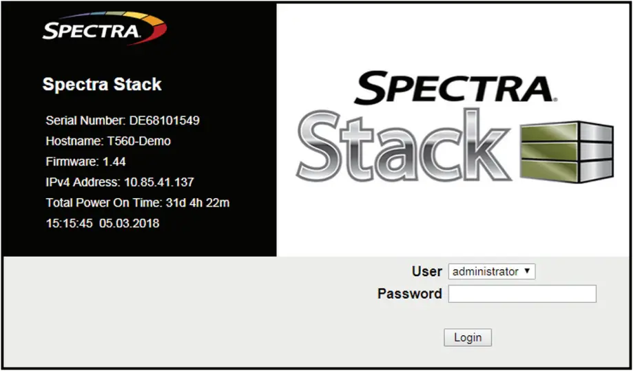 Spectra Stack Tape Library a8