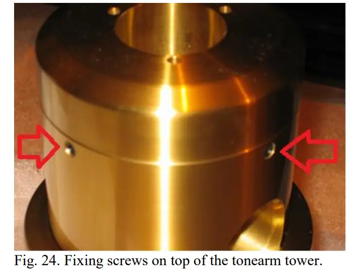 KUZMA XL AIR Turntable - Fixing