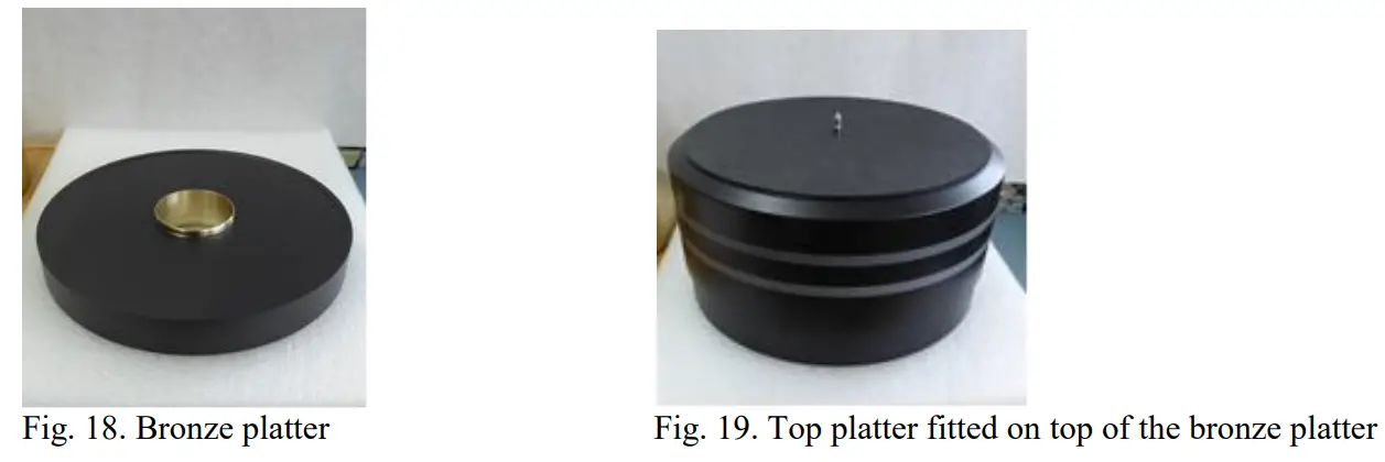 KUZMA XL AIR Turntable - platter