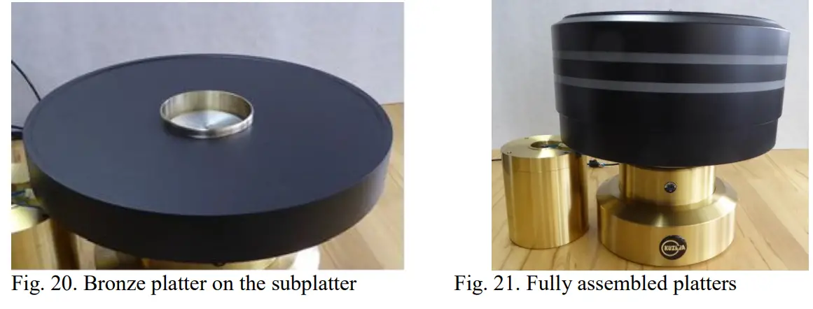 KUZMA XL AIR Turntable - subplatter 2