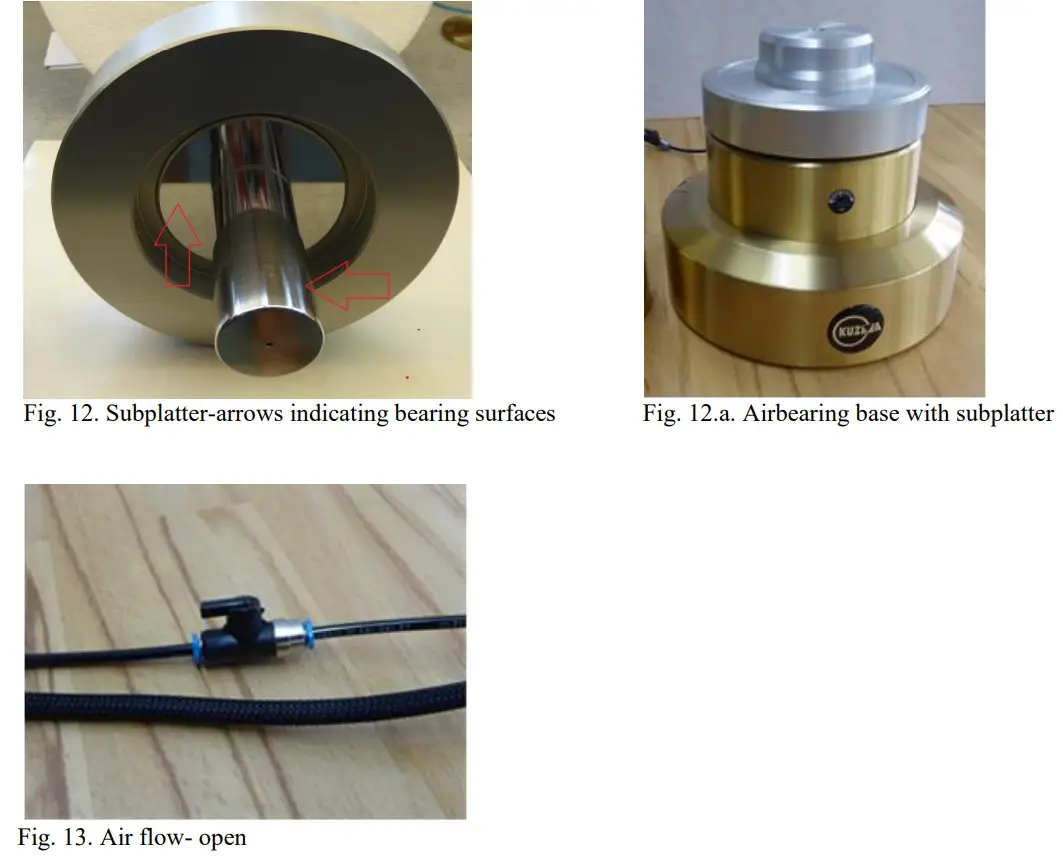 KUZMA XL AIR Turntable - subplatter