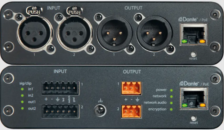 SHURE ANI22 Audio Network Interface product