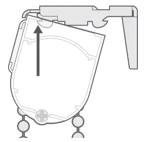 blinds2go Little Orchard Soft Blue Roman Blind - blind