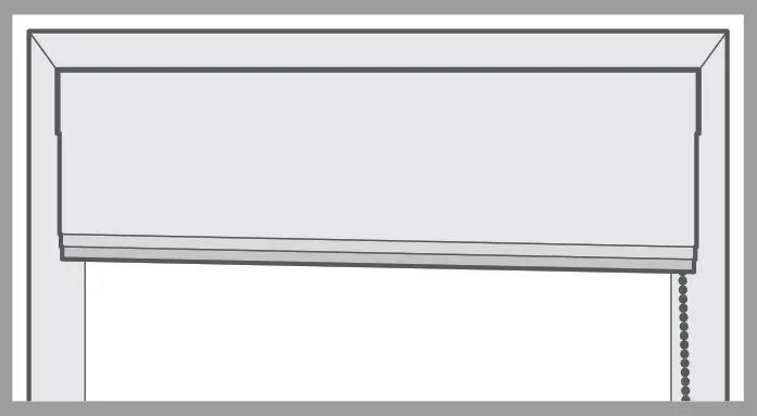 blinds2go Little Orchard Soft Blue Roman Blind - blind4