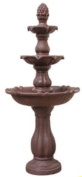 XBRAND-FT973615-51-Inch-H-Fiber-Resin-Beige-3-Tier-Freestanding-Waterfall-Fountain-product