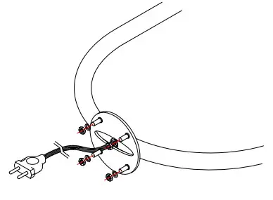 contardi Calypso FL+Table Lampadaires - Fig 1