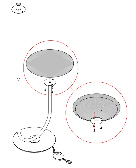 contardi Calypso FL+Table Lampadaires - Fig 5