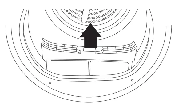 GE APPLIANCES GFT14ESSMWW Front Load Ventless Condenser Electric Dryer - fig 16