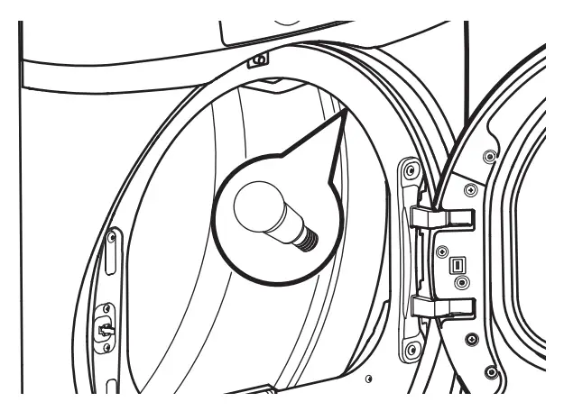 GE APPLIANCES GFT14ESSMWW Front Load Ventless Condenser Electric Dryer - fig 17