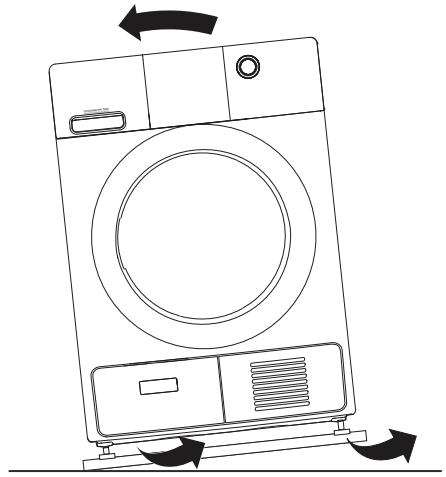 GE APPLIANCES GFT14ESSMWW Front Load Ventless Condenser Electric Dryer - fig 23