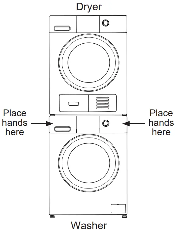 GE APPLIANCES GFT14ESSMWW Front Load Ventless Condenser Electric Dryer - fig 45
