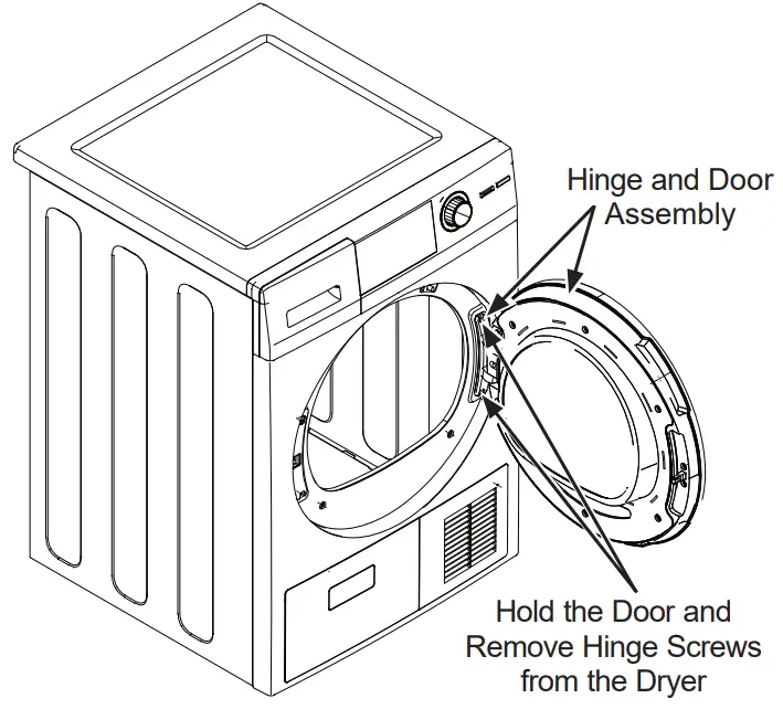 GE APPLIANCES GFT14ESSMWW Front Load Ventless Condenser Electric Dryer - fig 47