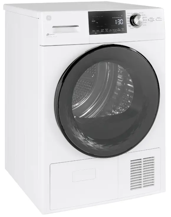 GE APPLIANCES GFT14ESSMWW Front Load Ventless Condenser Electric Dryer