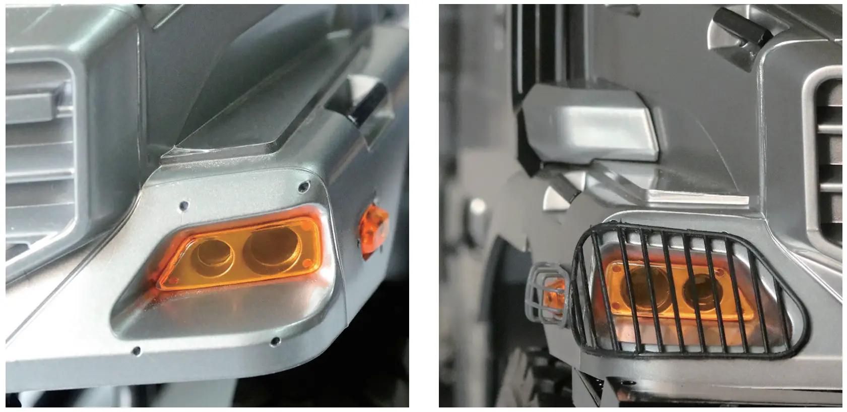 INSTALL THE FRONT LIGHT MESH AND SIDE LIGHT MESH.