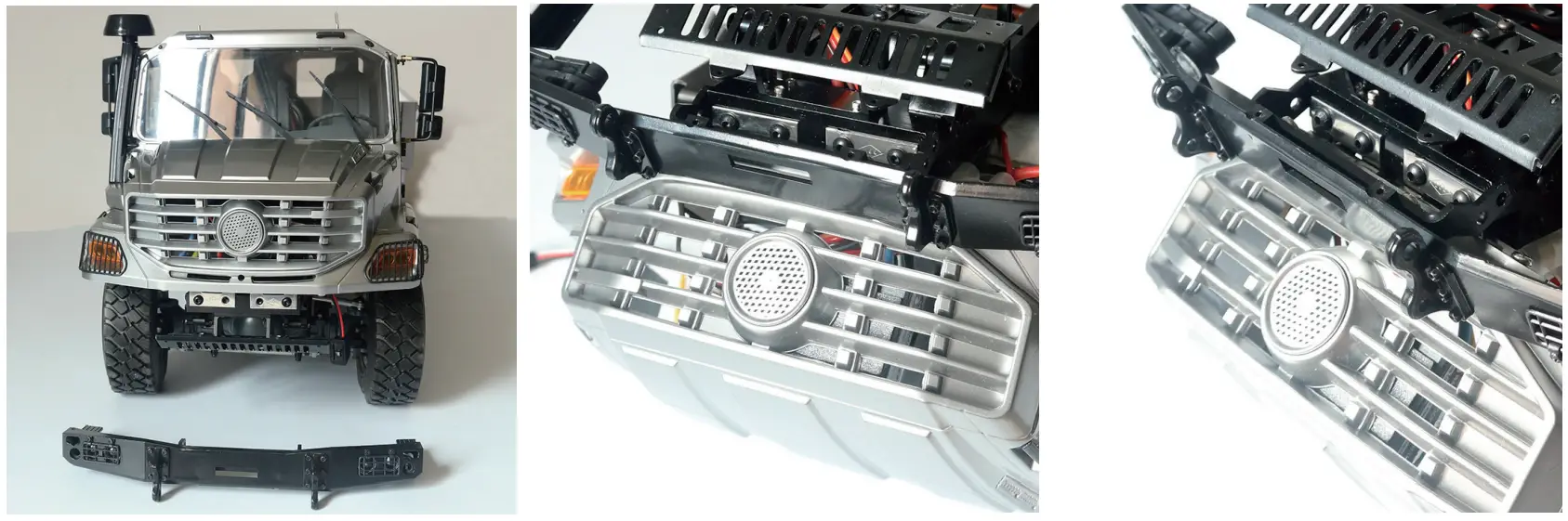 INSTALL THE HOOD AND BUMPER.