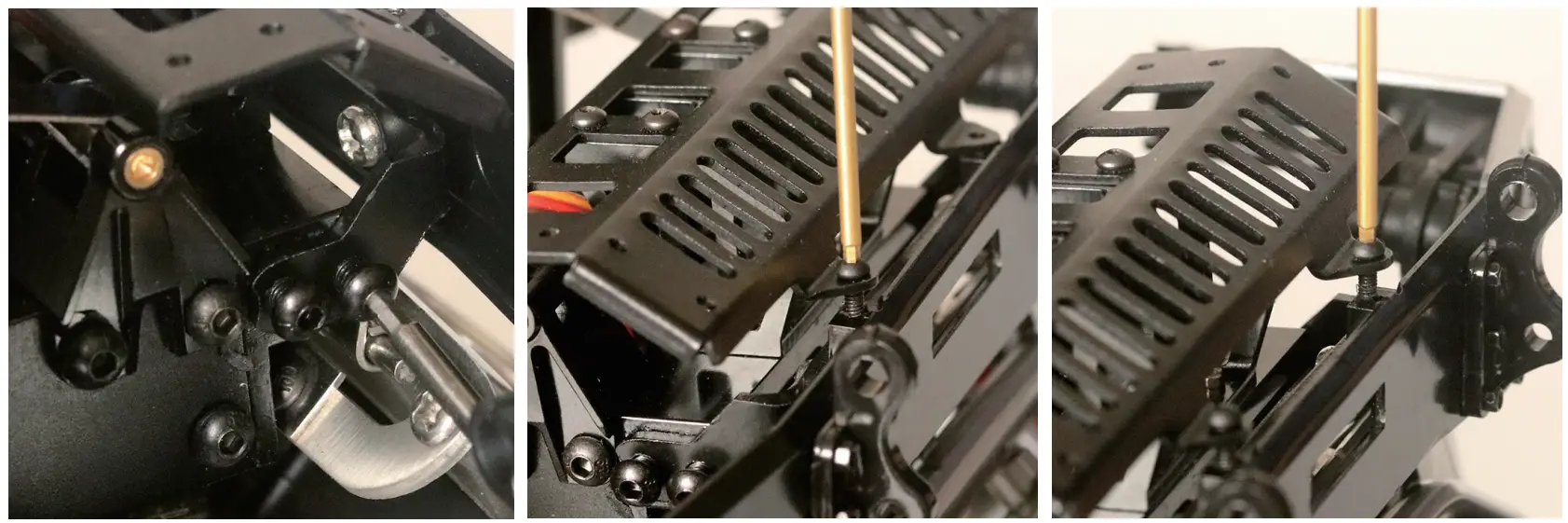 INSTALL THE HOOD AND BUMPER.