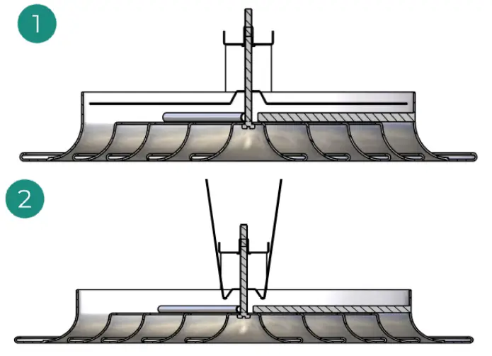 AIRZONE DFCI250BMTE Circular Diffuser - Figure 2