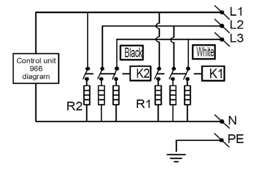 Winterwarm EH Electric Unit Heater - control circui6