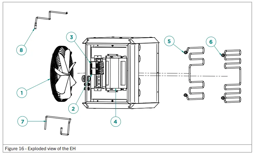 Winterwarm EH Electric Unit Heater - control circui8